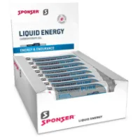 SPONSER Pure Liquid Låda Med Energigeler 70g 18 Enheter