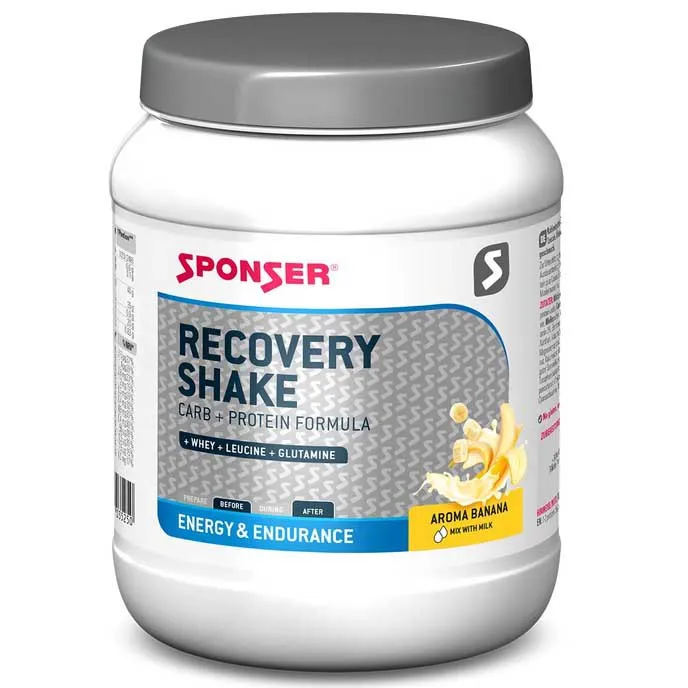 SPONSER Shake återhämtning Banan 900g, Multicolor, One Size