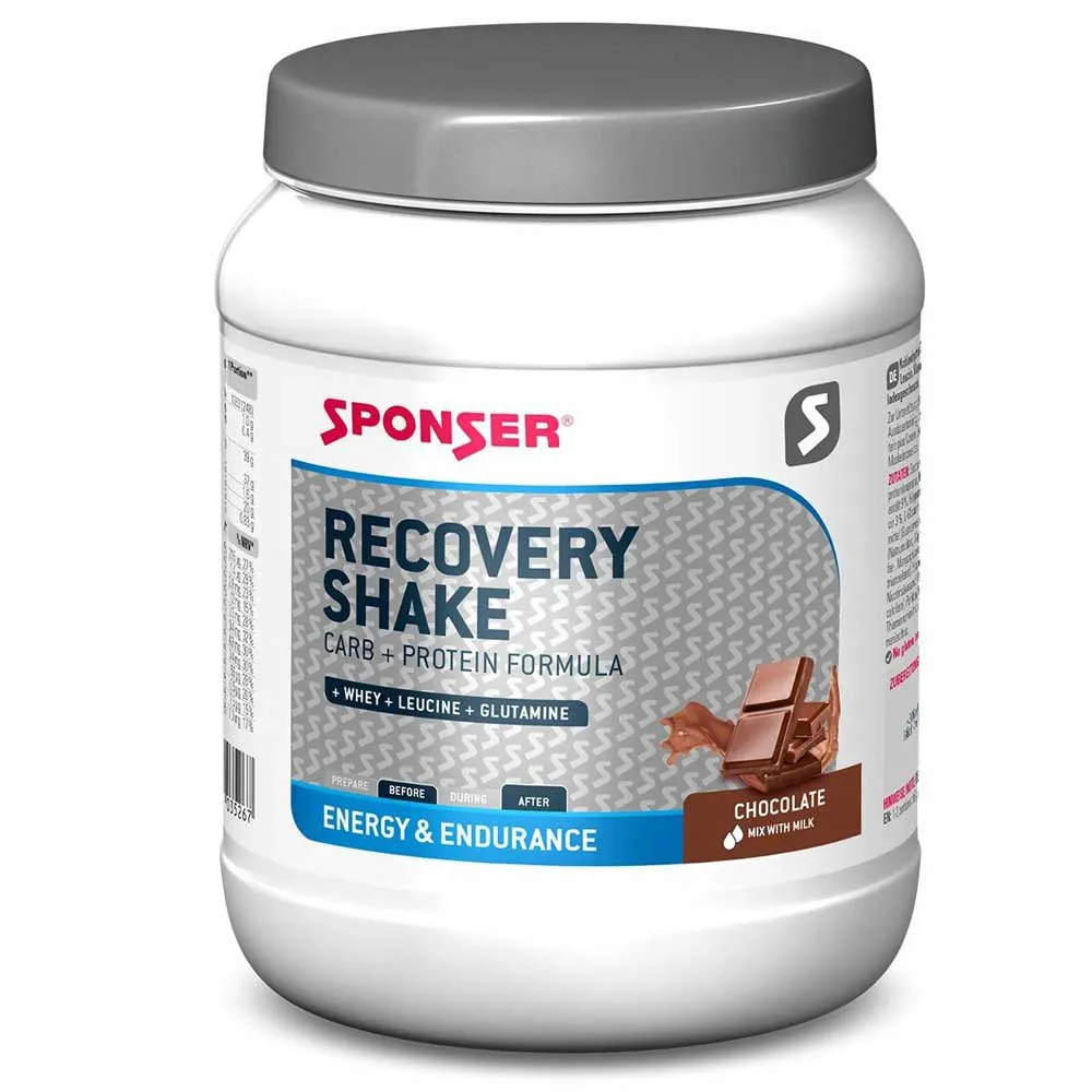 SPONSER Shake återhämtning Choklad 900g, Multicolor, One Size