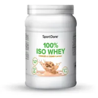 Sportdone 100% Vassleproteinisolat Kakor Och Grädde 1000g Sportdone 100% Vassleproteinisolat Kakor Och Grädde 1000g