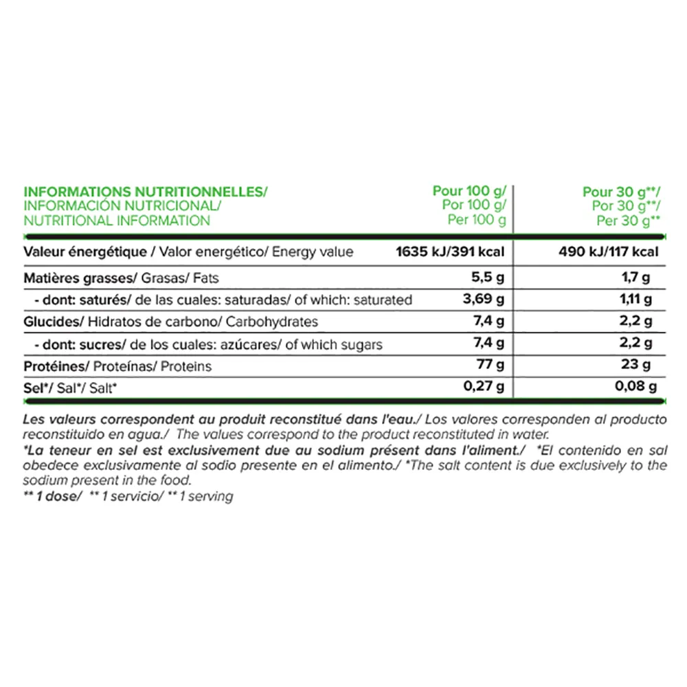 Sportdone 100% Vassleproteinisolat Kakor Och Grädde 1000g, One size