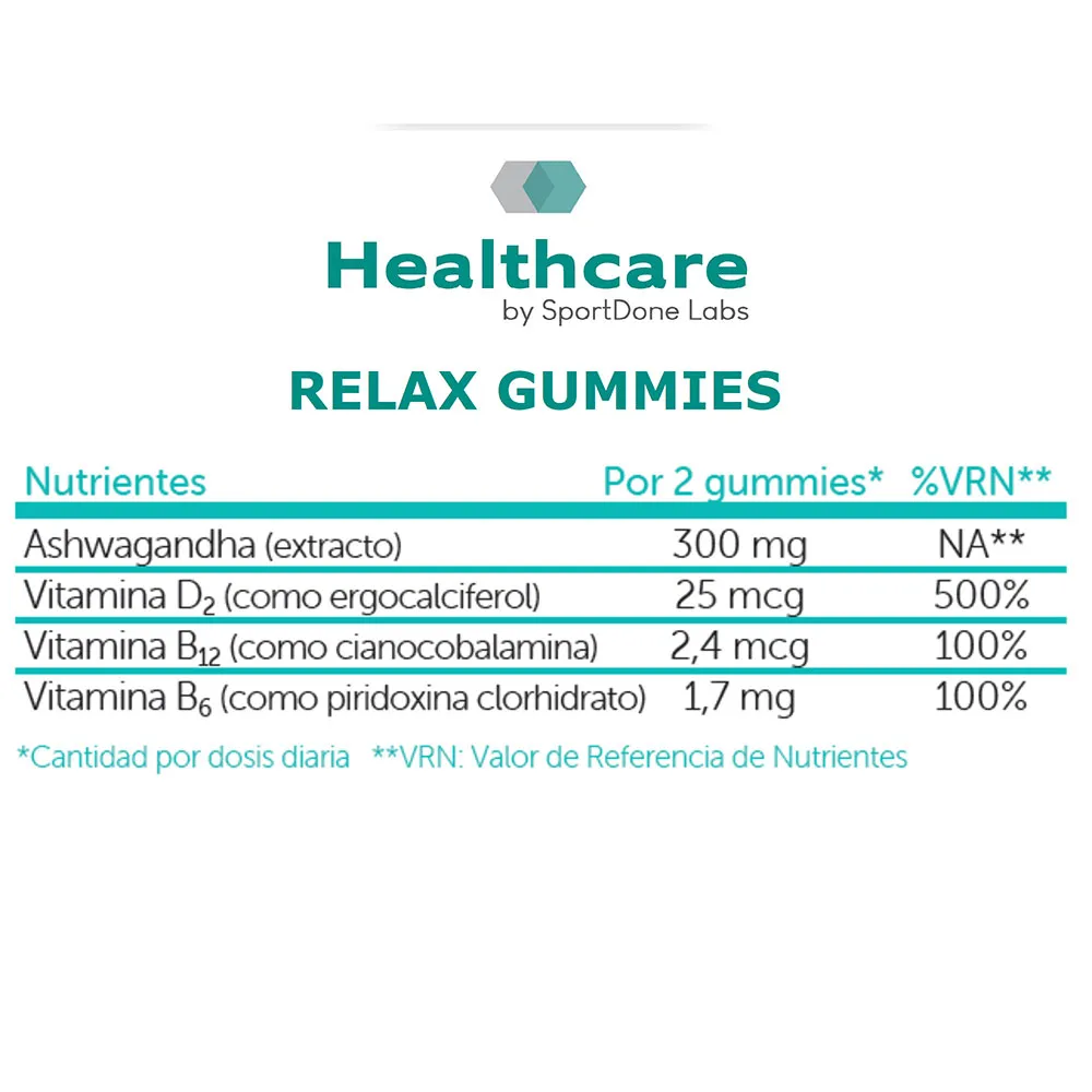 Sportdone Avslappnande Relax-effekt 60 Gummies, One size Sportdone Avslappnande Relax-effekt 60 Gummies, One size