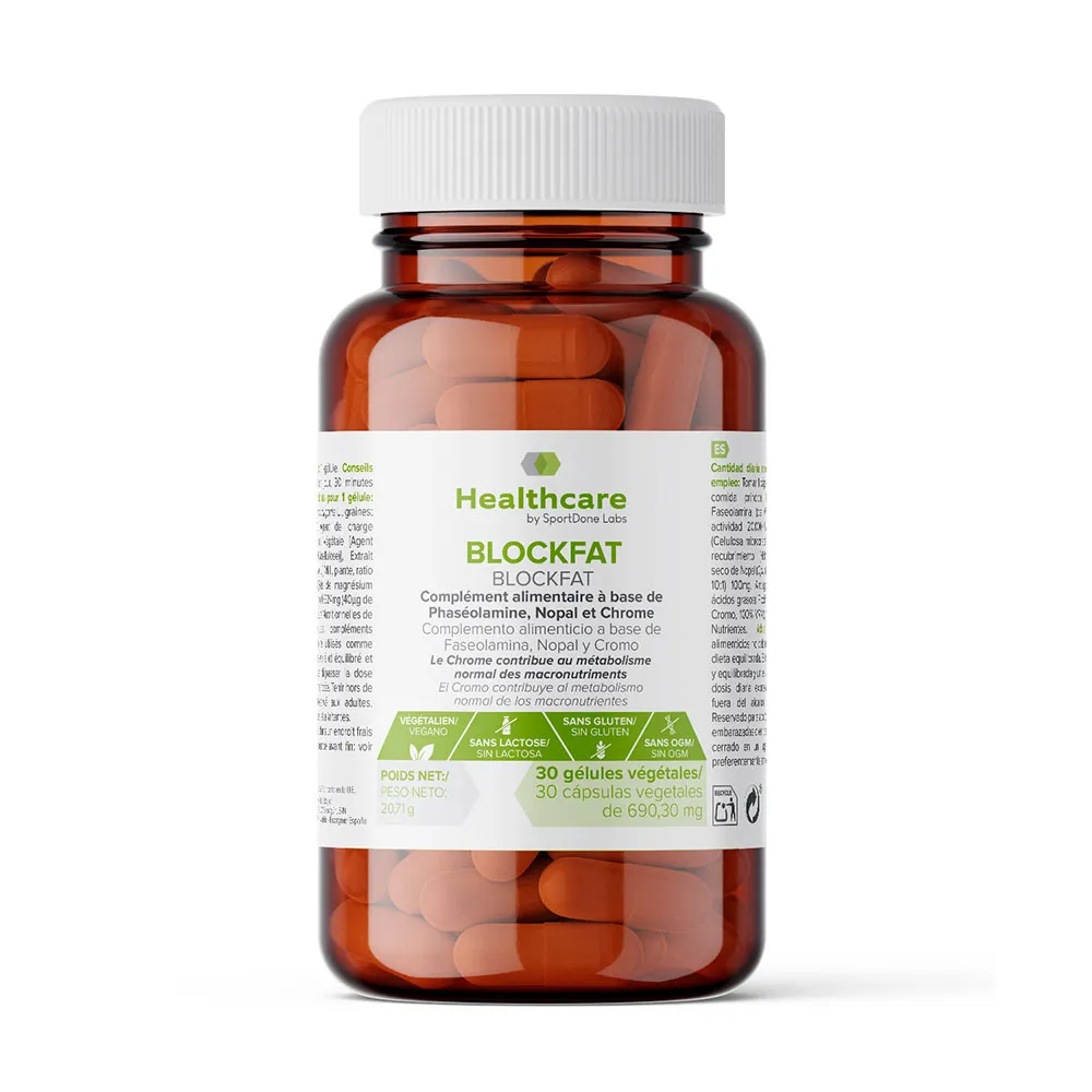 Sportdone Blockfat Control Your Weight Vegetarian Kapslar 30 Enheter, One size Sportdone Blockfat Control Your Weight Vegetarian Kapslar 30 Enheter, One size