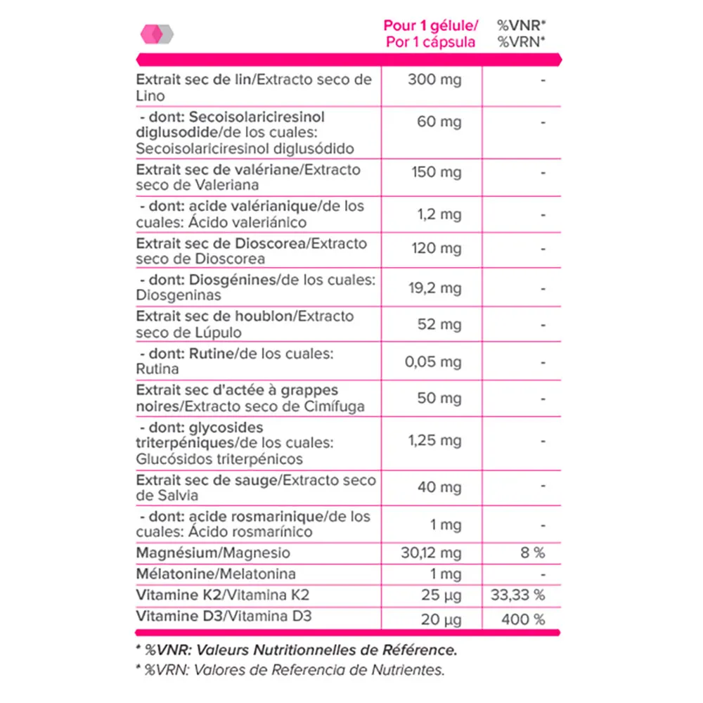Sportdone Menopause Contributes To Women´s Well-being Vegetarian Kapslar 30 Enheter, One size Sportdone Menopause Contributes To Women´s Well-being Vegetarian Kapslar 30 Enheter, One size