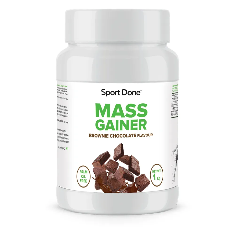 Sportdone Muskelmassa Brownie 1kg, One size