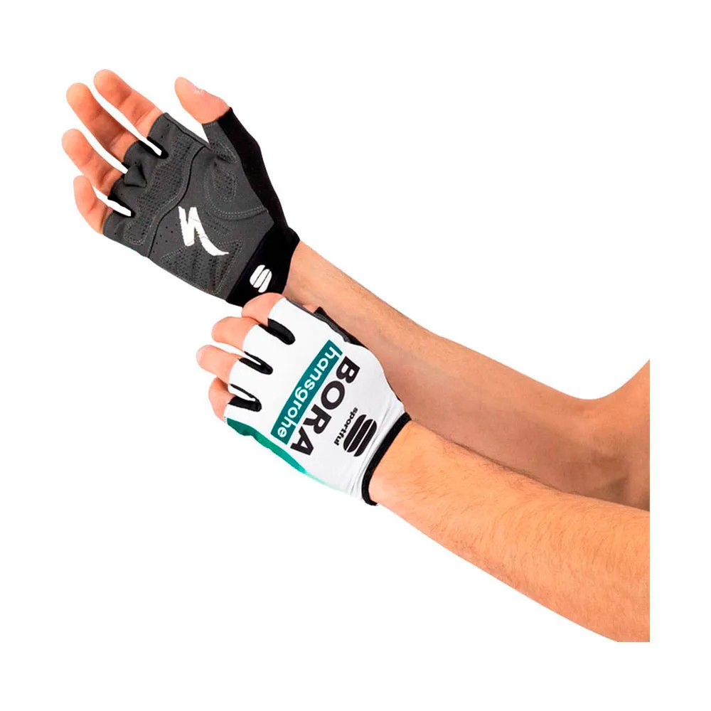 Sportful Bora Hansgrohe Race Team 2021 Korta Handskar, Gray