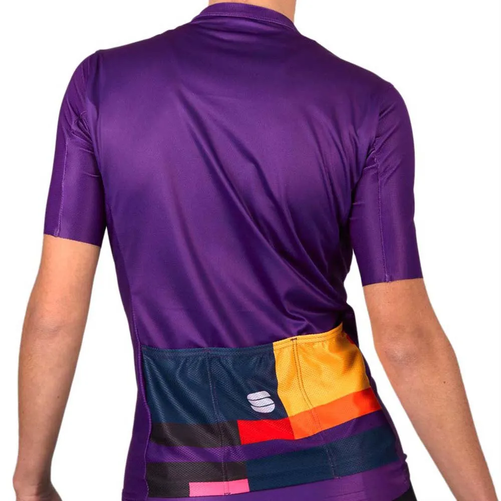 Sportful Idea Korta ärmar Cykeltröja, Violet, L Sportful Idea Korta ärmar Cykeltröja, Violet, L