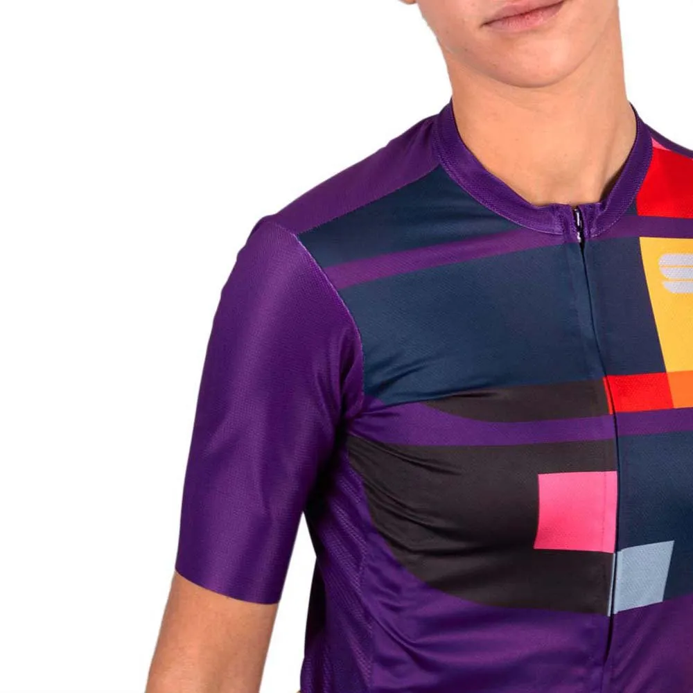 Sportful Idea Korta ärmar Cykeltröja, Violet, L Sportful Idea Korta ärmar Cykeltröja, Violet, L