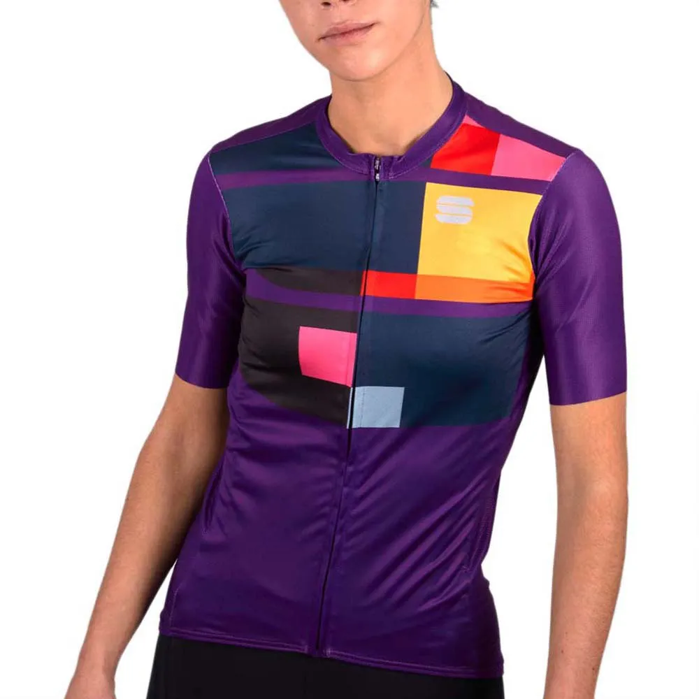 Sportful Idea Korta ärmar Cykeltröja, Violet, L Sportful Idea Korta ärmar Cykeltröja, Violet, L