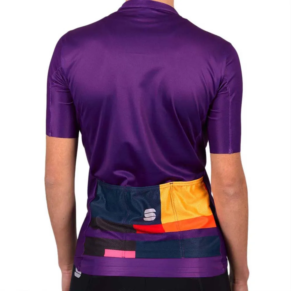 Sportful Idea Korta ärmar Cykeltröja, Violet, L Sportful Idea Korta ärmar Cykeltröja, Violet, L