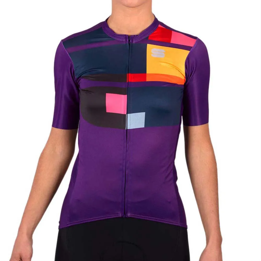 Sportful Idea Korta ärmar Cykeltröja, Violet, L Sportful Idea Korta ärmar Cykeltröja, Violet, L