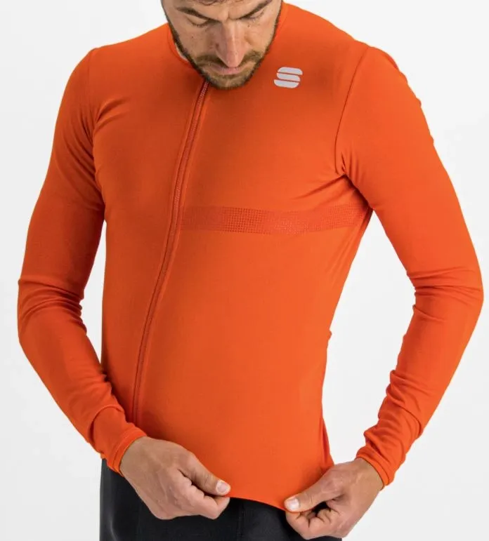 Sportful Matchy Lång Cykeltröja, Orange