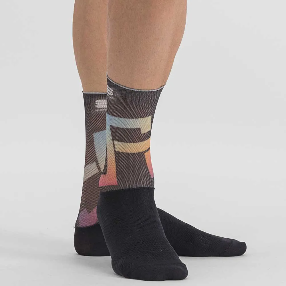 Sportful Peter Sagan Half Långa Strumpor, Black Sportful Peter Sagan Half Långa Strumpor, Black