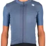 Sportful Strike Korta ärmar Cykeltröja, Blue sea / black, XXL