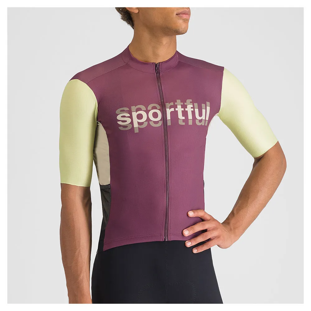 Sportful Supergiara Logo Korta ärmar Cykeltröja