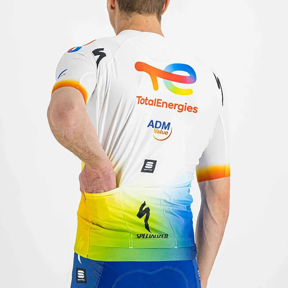 Sportful Total Energies Team Korta ärmar Cykeltröja