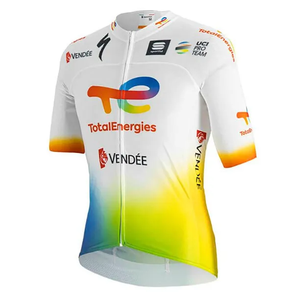 Sportful Total Energies Team Korta ärmar Cykeltröja