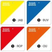 Sporti France Orienteringsmarkörer Set 40 Enheter