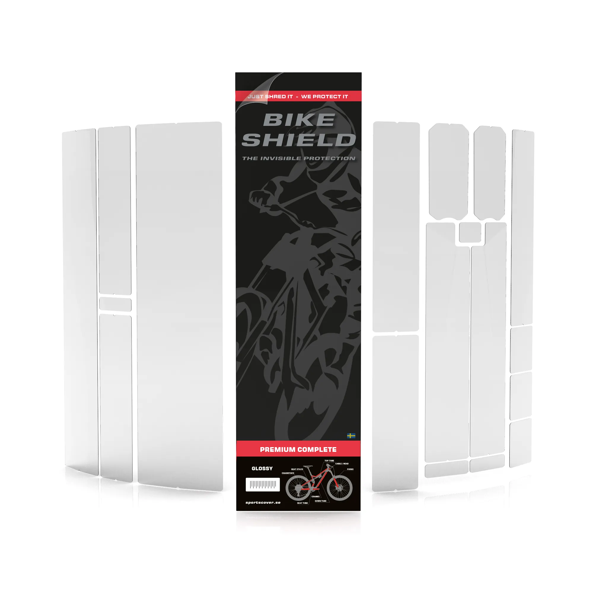 Sportscover BikeShield Premium Komplett Kit Blank Sportscover BikeShield Premium Komplett Kit Blank