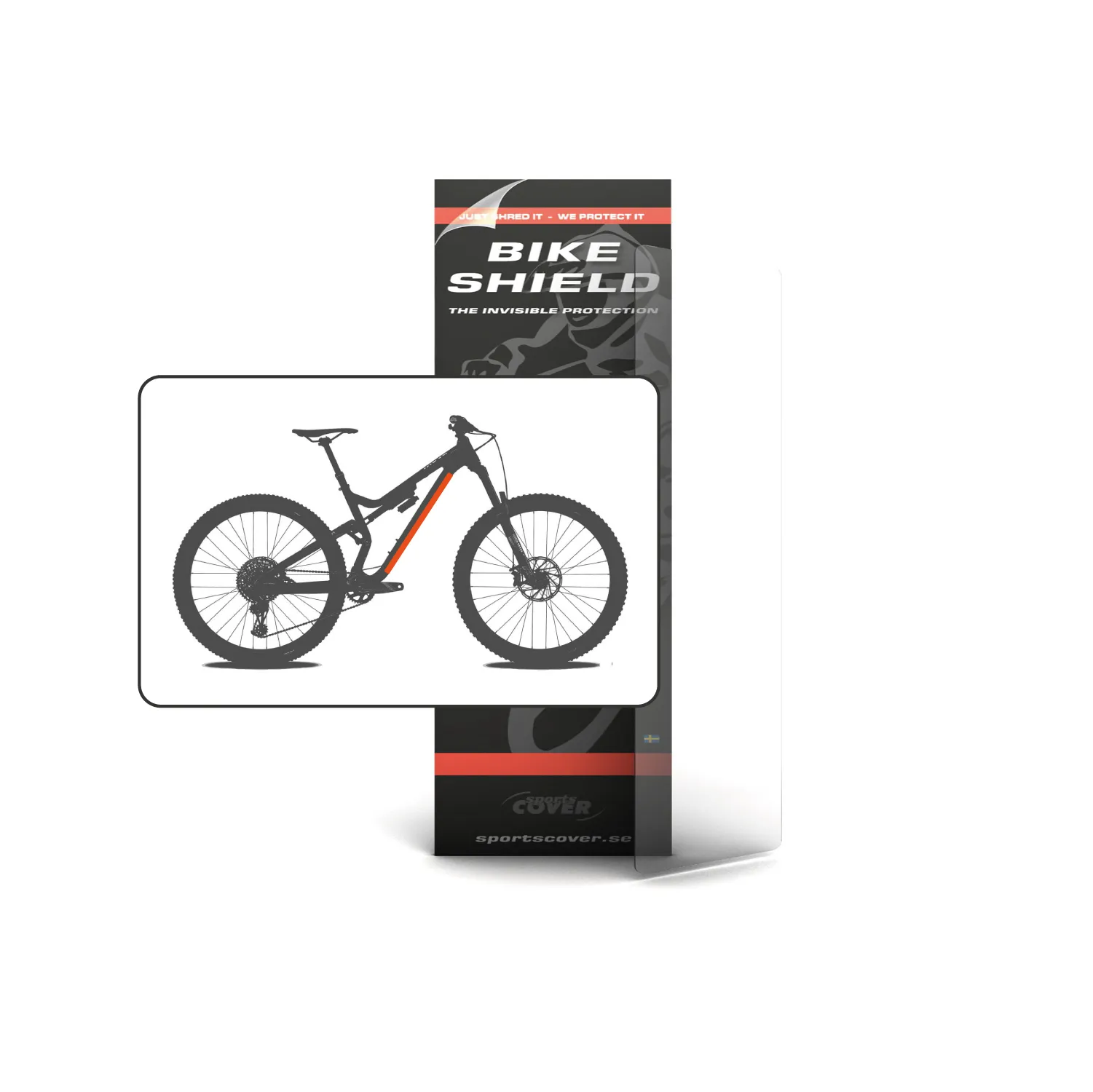 Sportscover BikeShield Snedrörsskydd Large Blank Sportscover BikeShield Snedrörsskydd Large Blank