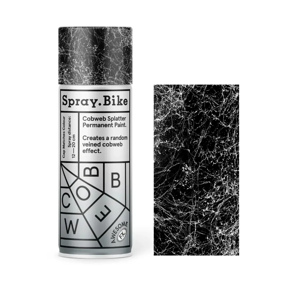 Spray Bike Spray.Bike sprayfärg 400 ml Awesome FX Cobweb vit