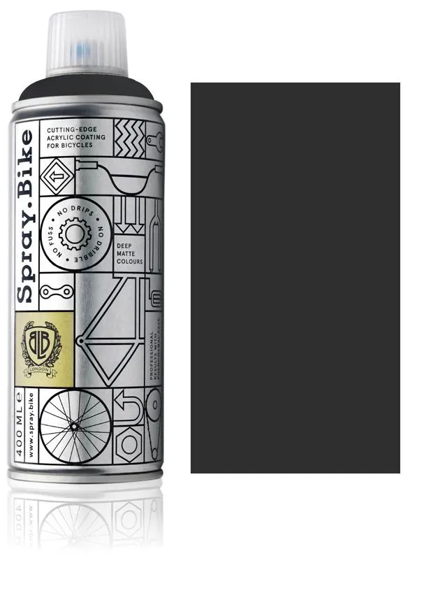Spray Bike Spray.Bike sprayfärg 400 ml Nightshade Raven Grey Spray Bike Spray.Bike sprayfärg 400 ml Nightshade Raven Grey
