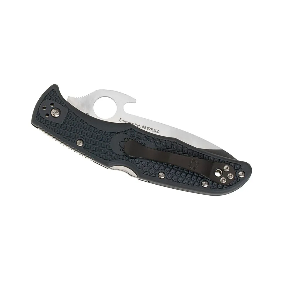 Spyder C10 Endura4 Lightweight Emerson Opener Folder Fällkniv, Silver, One Size