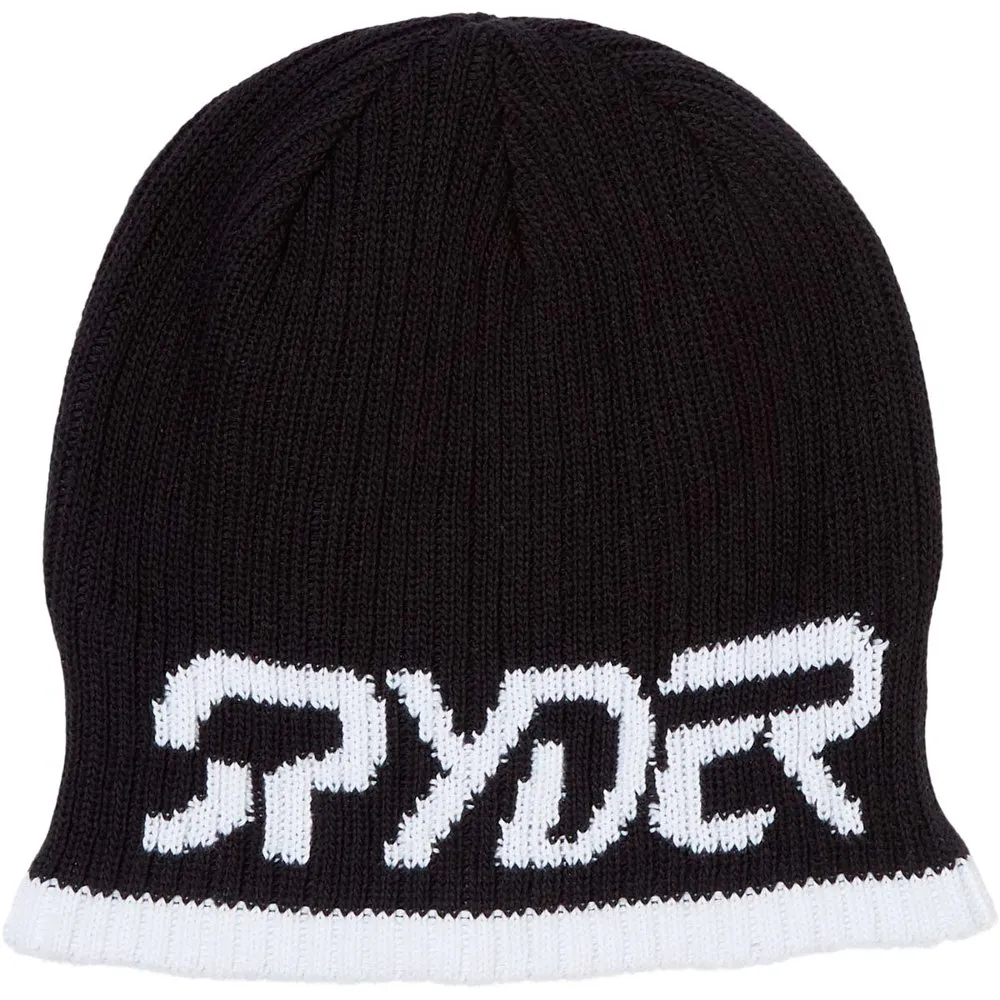 Spyder Logo Mössa, Black