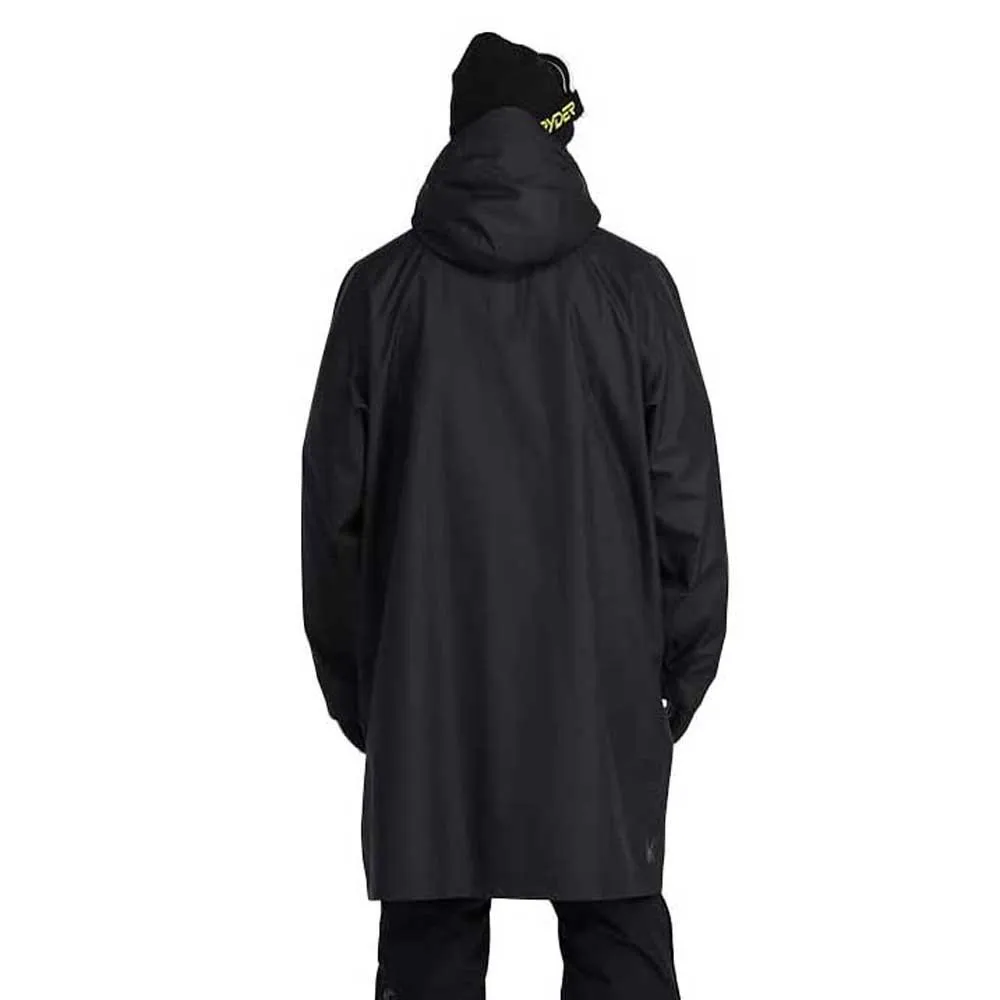 Spyder Rain Shell Jacka, Black