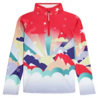 Spyder Surface Fleece Med Halv Dragkedja