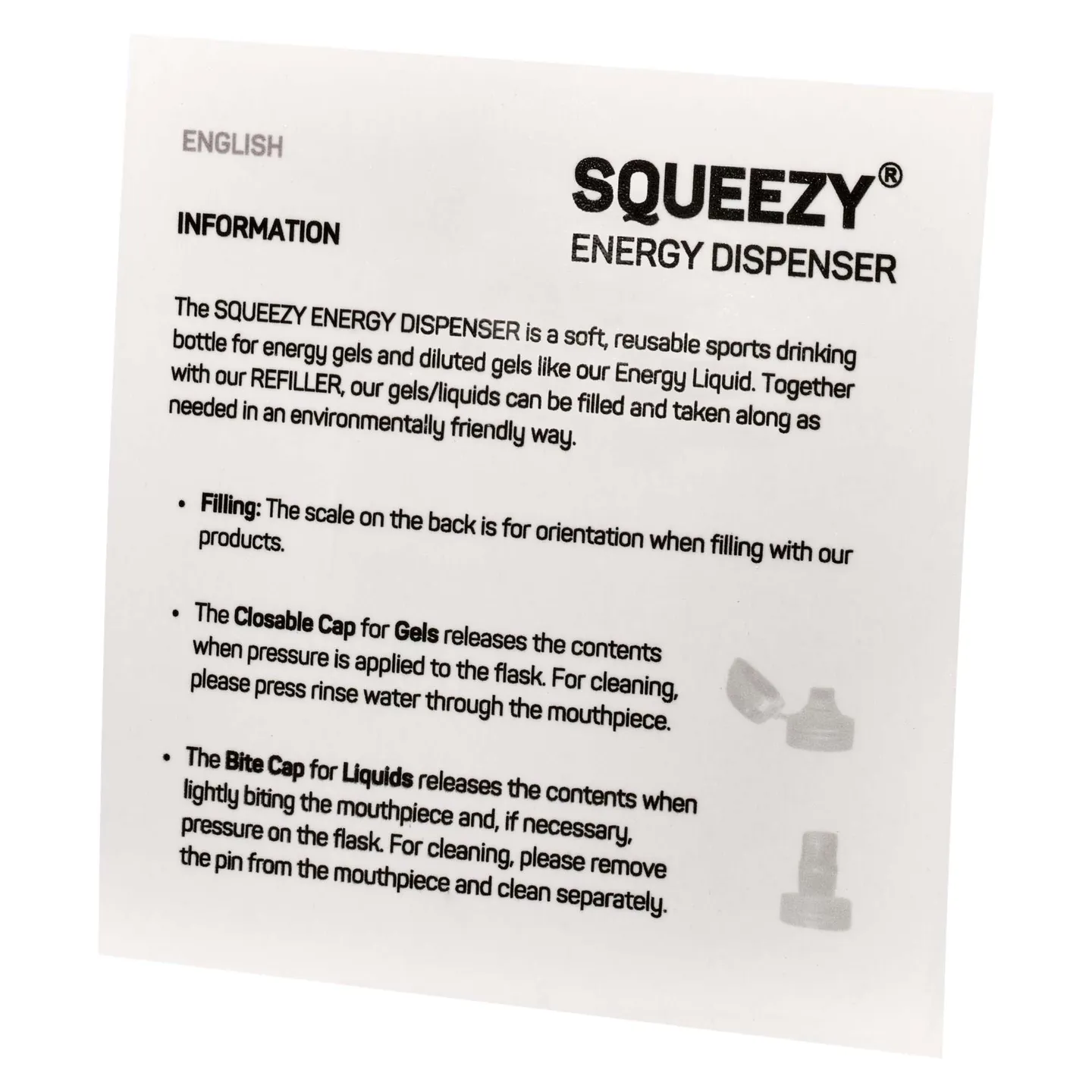 Squeezy Energy Dispenser klämtub Squeezy Energy Dispenser klämtub