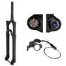 SR Suntour Axonwerx Pcs Rl-rc 15ql Ti Carbon Taper Sl 272 Ahead Mtb-gaffel, Black, 29", 100mm