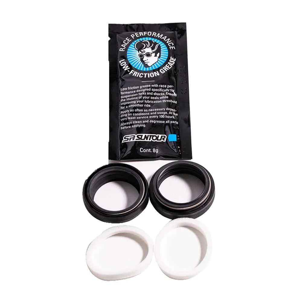 SR Suntour Dammtätningssats För Gaffel Axon32/raidon32 Xc/epixon Xc/tr/9, Black, One Size