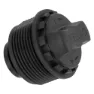 SR Suntour Fke007-11 23 Mm Knoppset 4 Enheter, Black, One Size