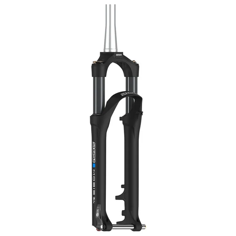 SR Suntour Mobie34 700c Disc 2cr Pcs 15x100mm Gravelgaffel, Matt Black, 28" - 700C, 80mm