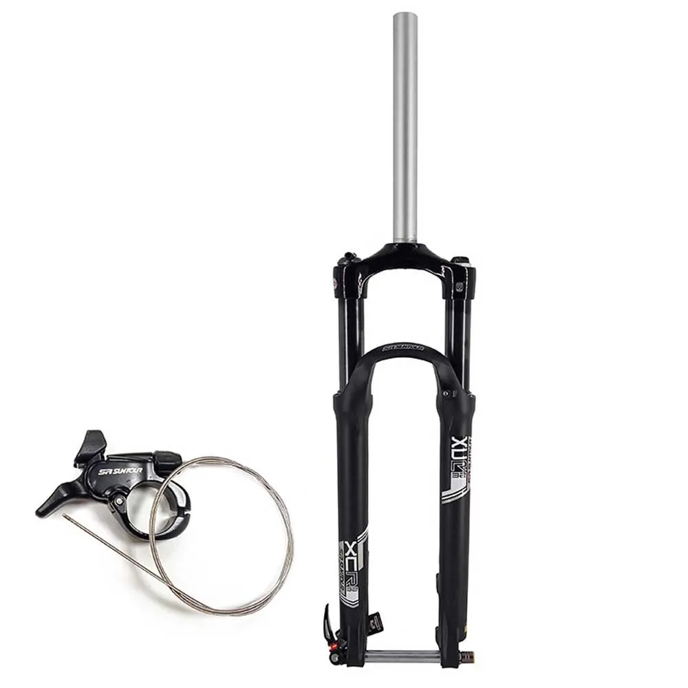 SR Suntour Sf15 Xcr32 Air Rlr 15qlc32 Mtb-gaffel, Black, 29", 120mm