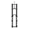 SR Suntour Sf21 Rux38boost R2c2 Eq Pcs T 1 1/8´´ 20 X 110 Mm 50 Offset Mm Mtb-gaffel, Silver / black, 29", 200mm