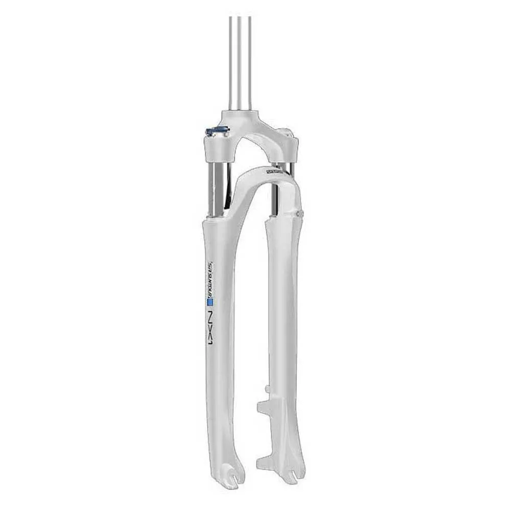 SR Suntour Sf22 Nx1-coil Rl Ds 9x100 Mm 44 Offset Mtb-gaffel, White, 28" - 700C, 63mm