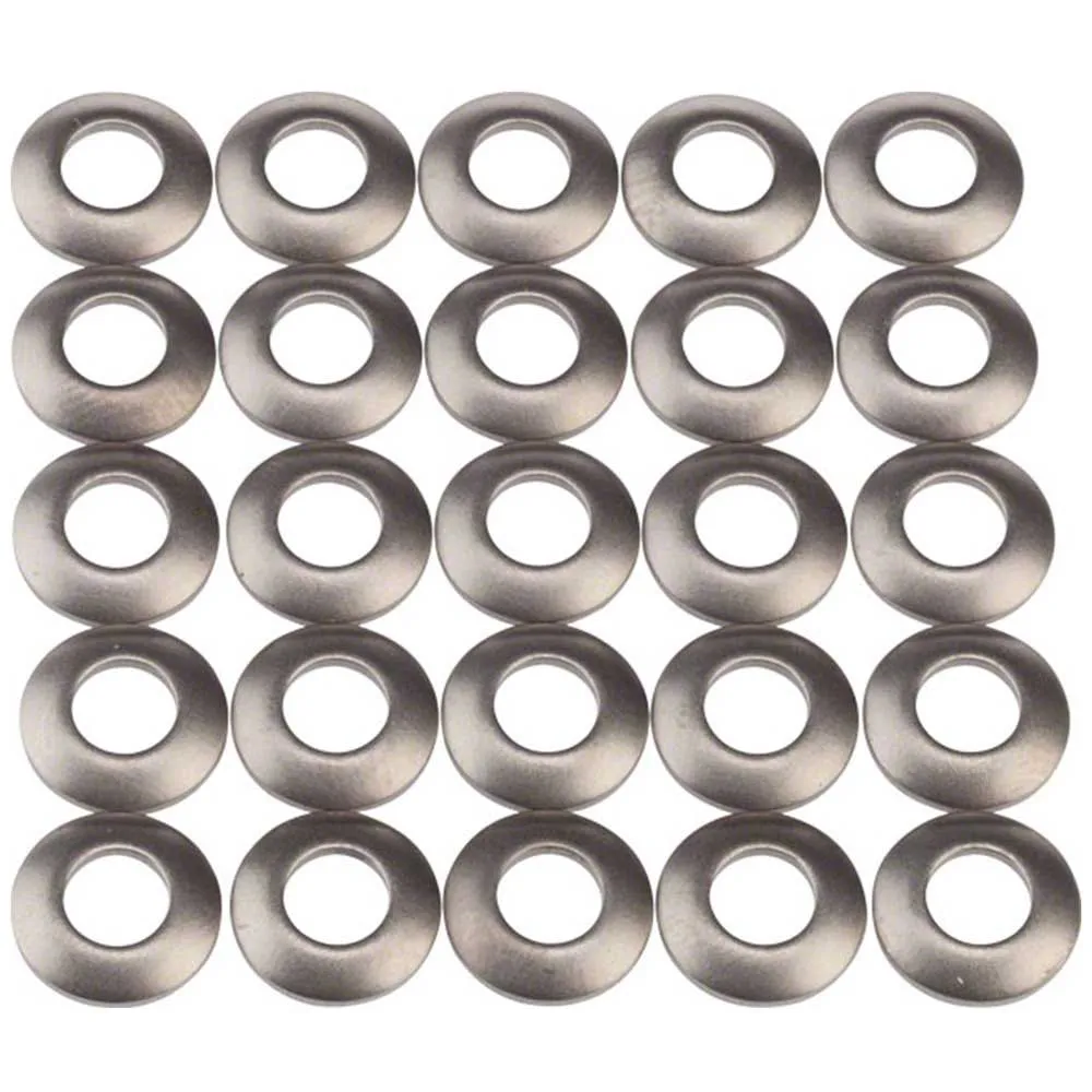SRAM 202 Firecrest/454 Titanium Nippelbricka 25 Enheter, Silver, One Size SRAM 202 Firecrest/454 Titanium Nippelbricka 25 Enheter, Silver, One Size
