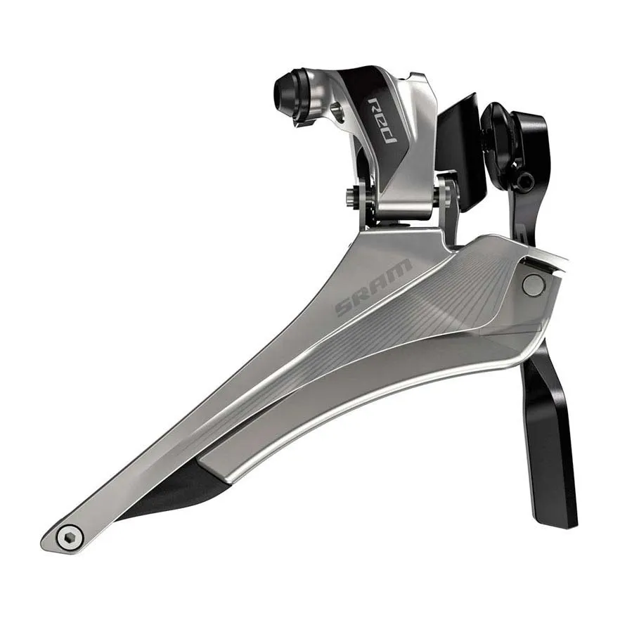 SRAM 2x11 Braze-on Yaw Chainspotter Framväxel, Silver, 2 x 11s