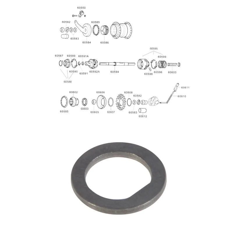 SRAM Anläggningsbricka T3