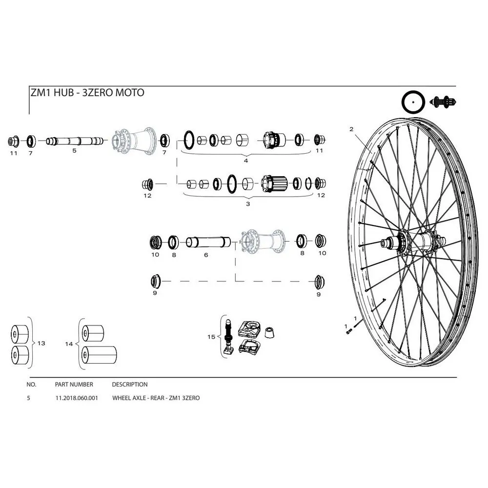 SRAM Bakaxel Zm1 3zero, Black, One Size SRAM Bakaxel Zm1 3zero, Black, One Size