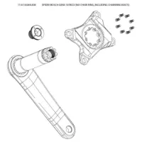 SRAM Bosch Gen4 E-bike Spindel SRAM Bosch Gen4 E-bike Spindel