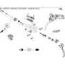 SRAM Carbon G2 Ultimate Disc Bromshandtag, Lunar grey, One Size