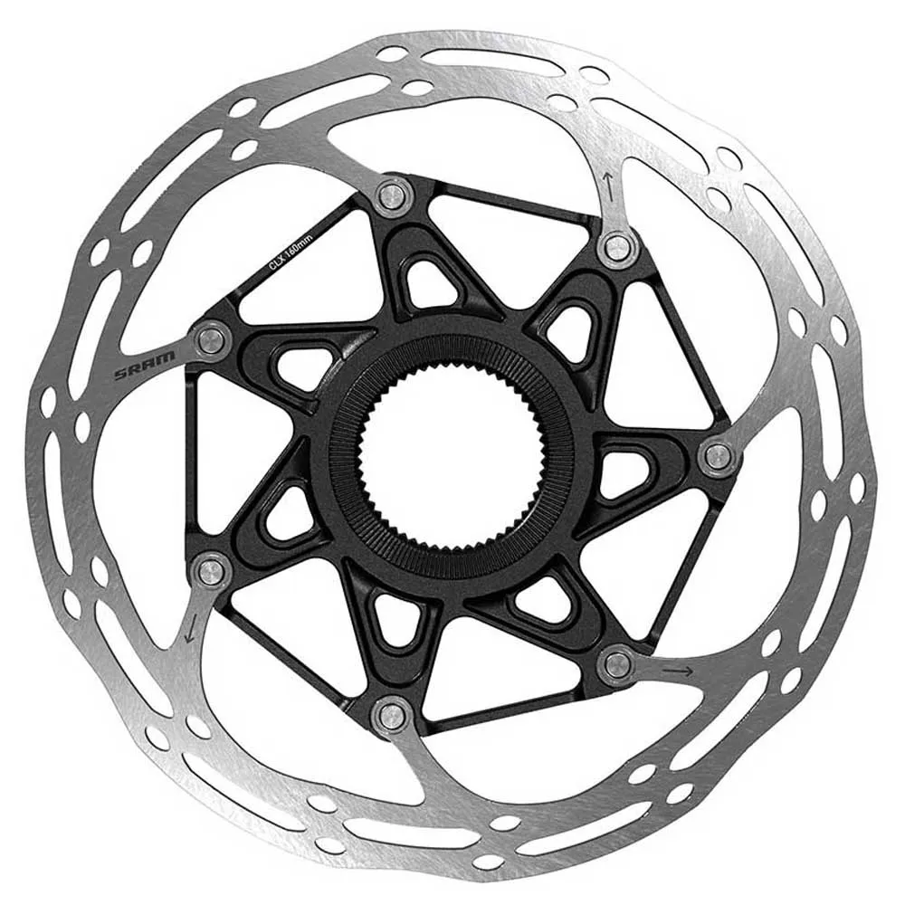 SRAM Centerline 2p Centerlock External Bromsskiva, Black, 180mm SRAM Centerline 2p Centerlock External Bromsskiva, Black, 180mm