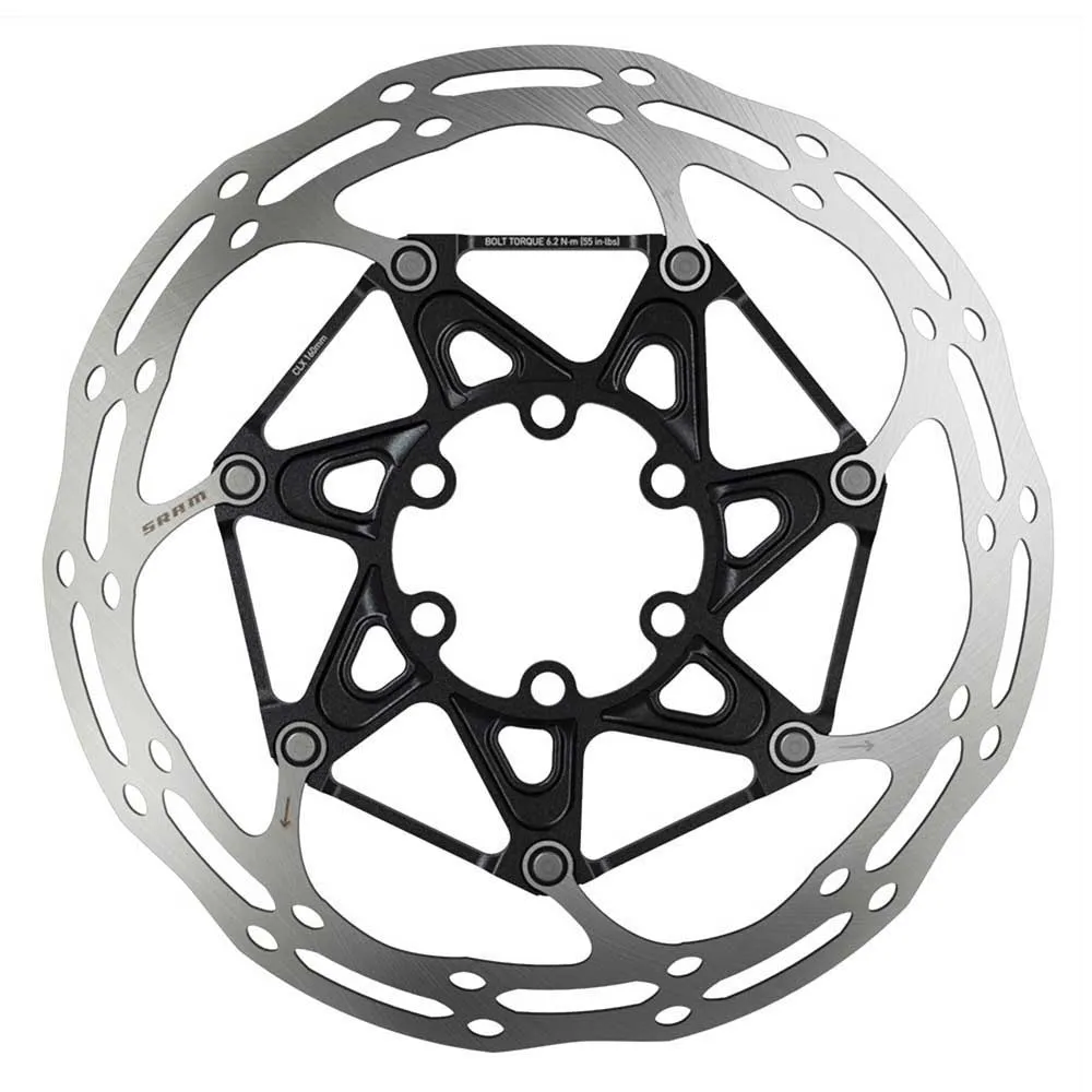 SRAM Centerline 2p Centerlock External Bromsskiva, Black, 180mm SRAM Centerline 2p Centerlock External Bromsskiva, Black, 180mm