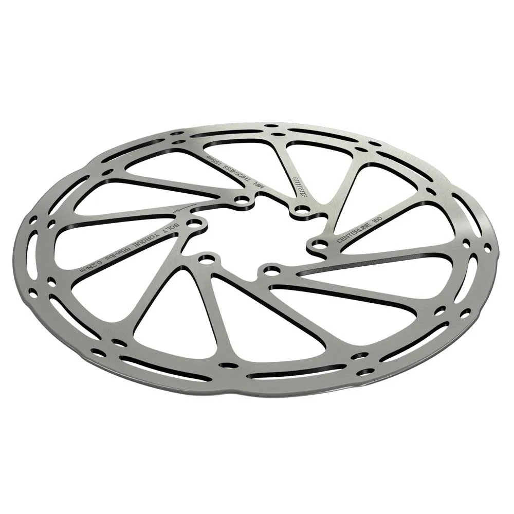 SRAM Centerline Centerlock Bromsskiva, Steel, 160mm SRAM Centerline Centerlock Bromsskiva, Steel, 160mm