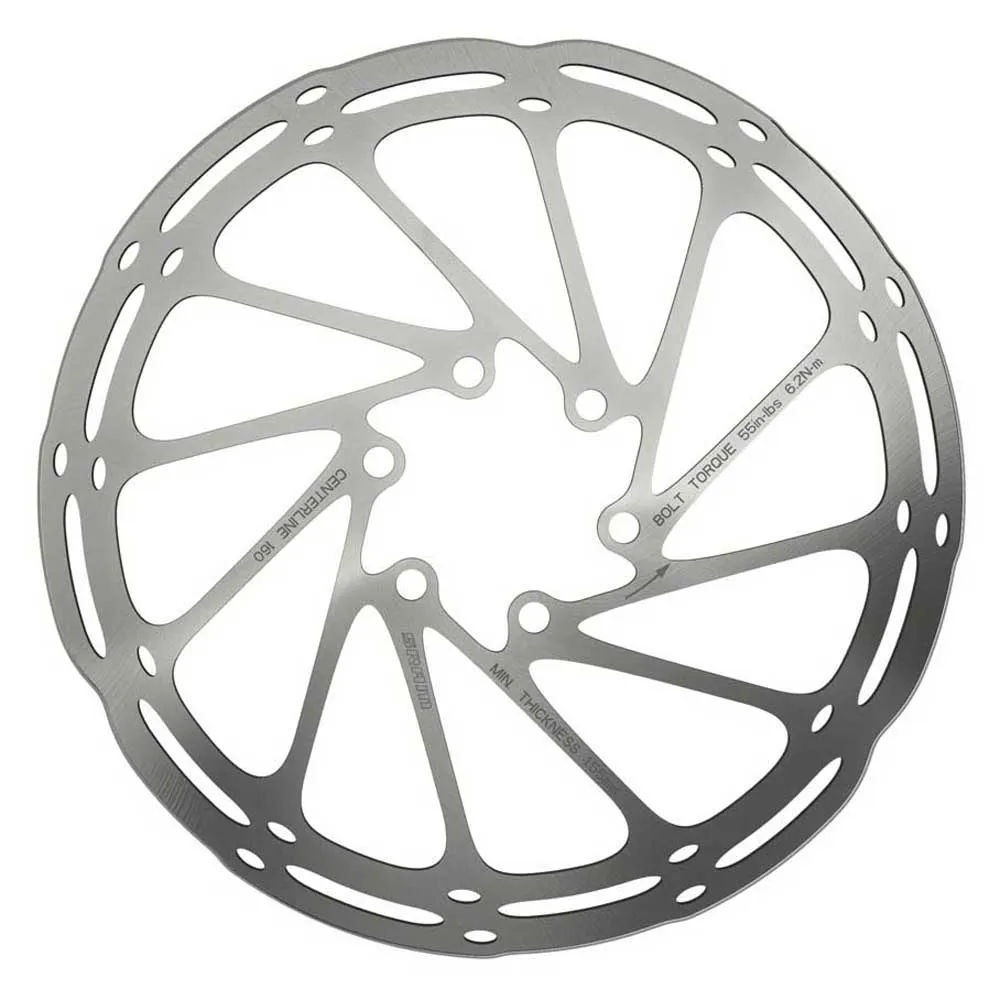 SRAM Centerline Centerlock Bromsskiva, Steel, 160mm SRAM Centerline Centerlock Bromsskiva, Steel, 160mm