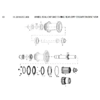 SRAM Cognition Disc Nsw Tätningsring SRAM Cognition Disc Nsw Tätningsring