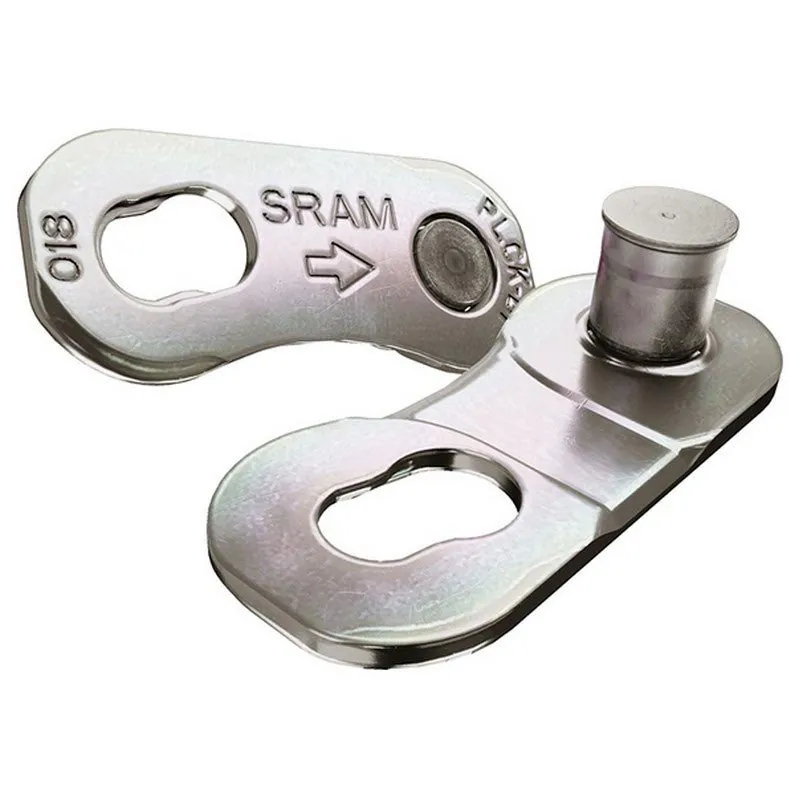 SRAM D1 Powerlock Flattop Chain Connector 12s Kedjelänk 50 Enheter, Silver, One Size